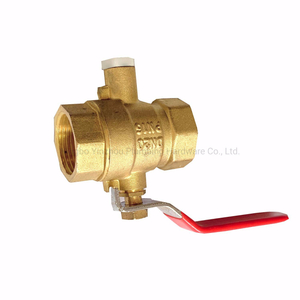 Hot Forging Lead Free Isolate Ball Valve with Drain Hole