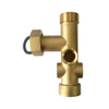 7 Way Brass Beam with Union for Underfloor Heating Brass Manifold System