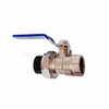 1/2′′-2′′ Brass Body Female Thread PE Connection Ball Valves