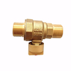 Forging Brass Male Corporation Valve with Brass Handle