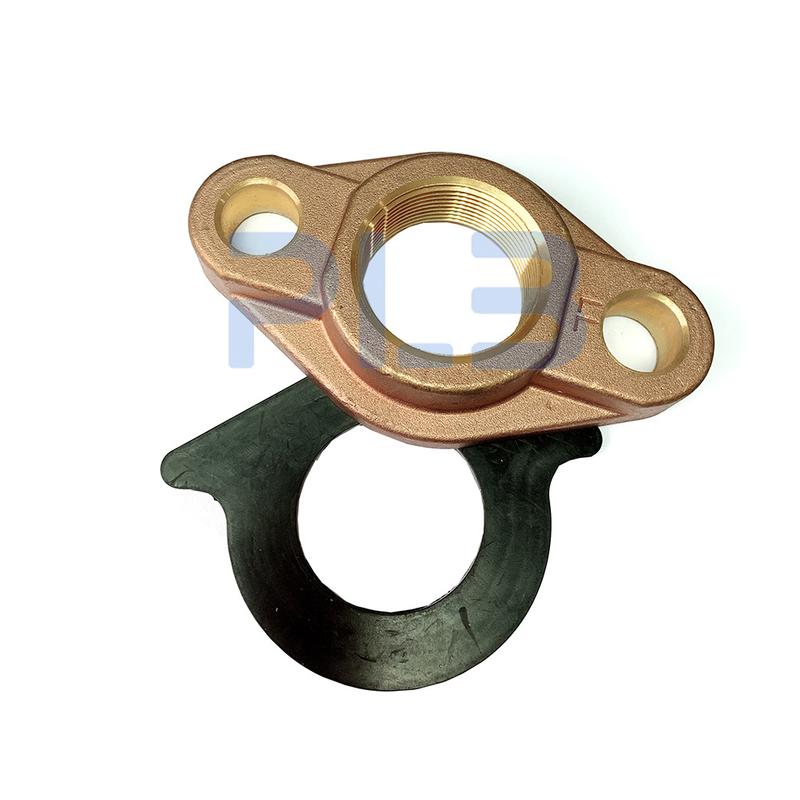 NSF Approved Lead Free Brass or Bronze Oval Meter Flange Kit