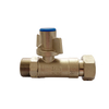 CW614N Brass Lockable Water Meter Ball Valve with Extension Pipe