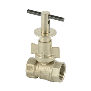 Nickel Plated Brass Lockable Ball Valve