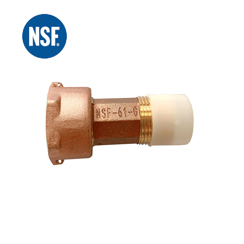 NSF Approved 1/2′′-2′′ Lead Free Bronze or Brass Water Meter Fitting