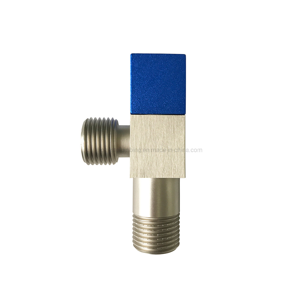 Chrome Plated 90 Turn Brass Angle Valve with Non Return Check Valve