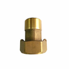 Brass Water Meter Tailpiece for Single Jet Meter