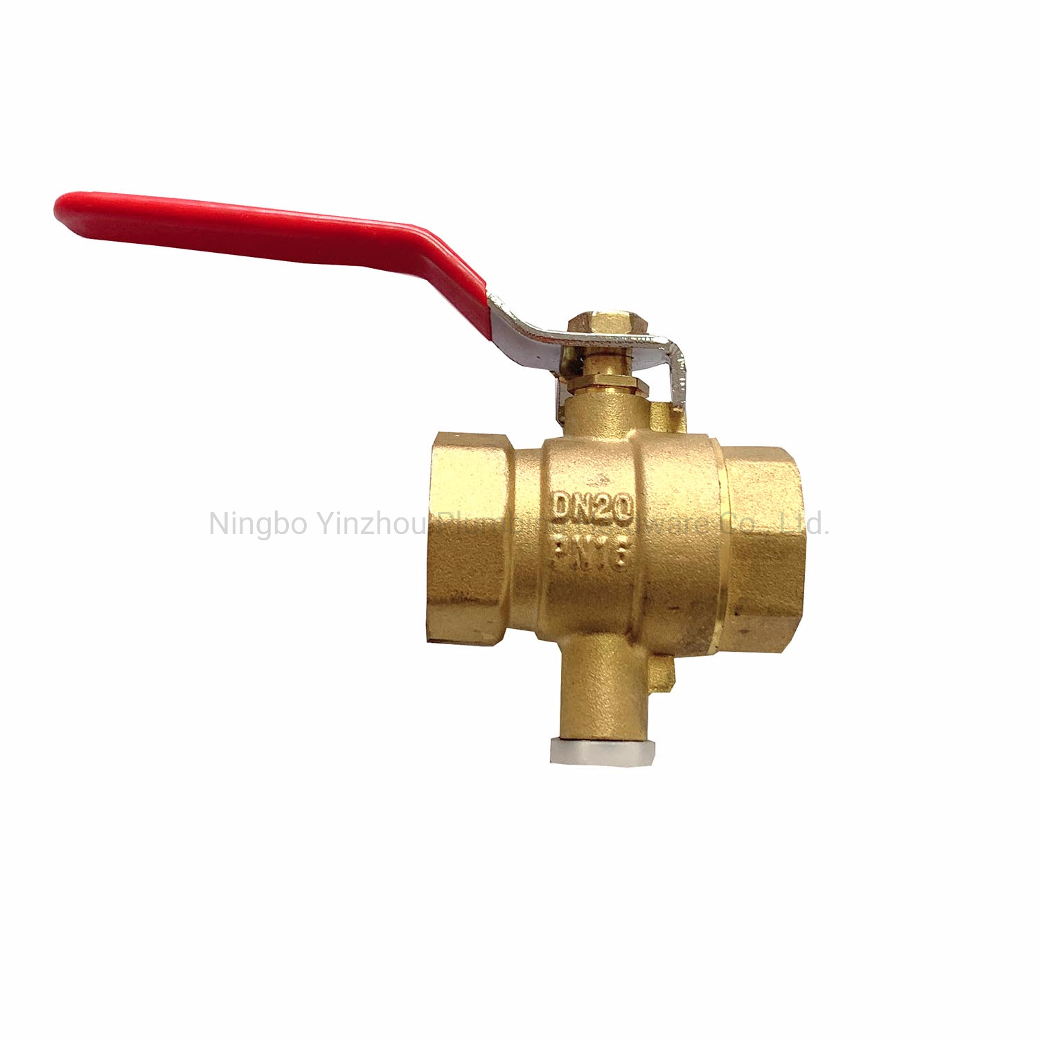 Hot Forging Lead Free Isolate Ball Valve with Drain Hole