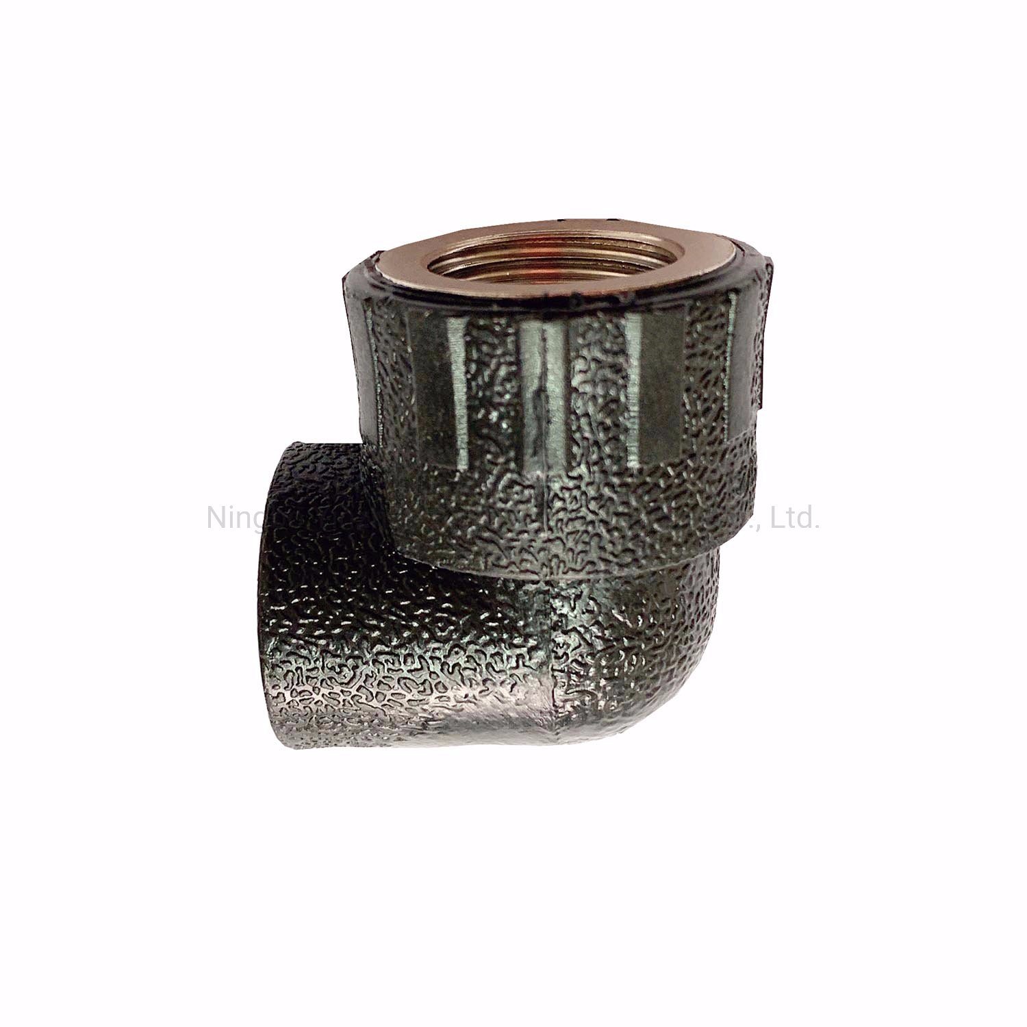 Electrofusion PE Pipe Reduced Coupler Fitting with Brass Insert