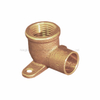 Casting Bronze 90 Degree Wall-Plate Coupling