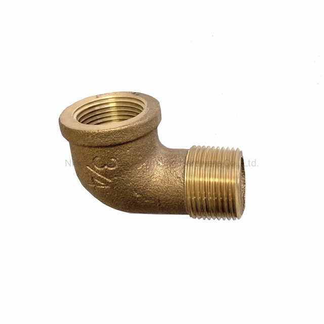 LG2 Bronze F/M 90 Degree Elbow Coupling