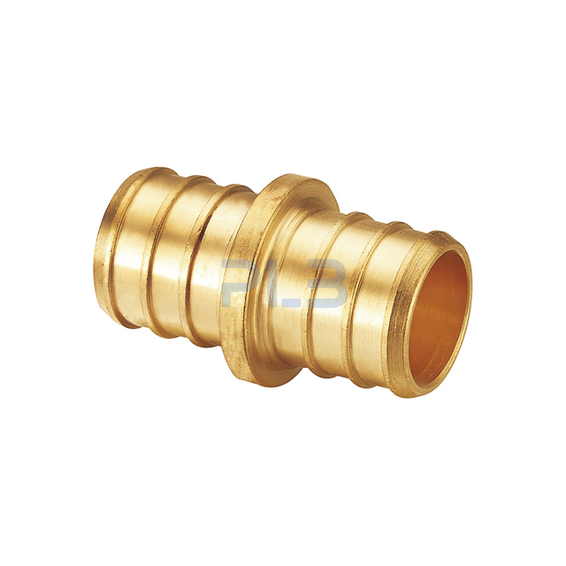 NSF Lead Free Brass Pex Fitting Factory straight coupling