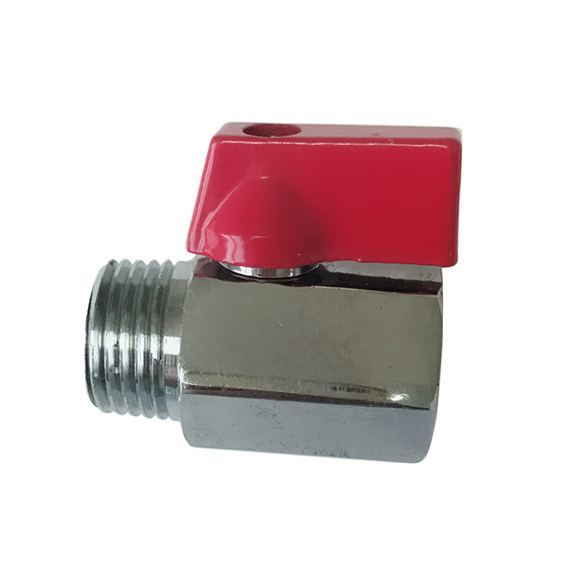 Low Price Brass Mini Ball Valve 1/4′′, 3/8′′, 1/2′′, 3/4′′