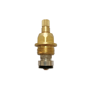 Brass stop valve cartridge