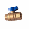 Brass Corporation Ball Valve with Zinc Alloy Handle