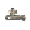 CW617N Brass Lockable Water Meter Ball Valve with Extension Pipe