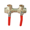 NSF Low Lead Brass 3 Way Ball Valve 