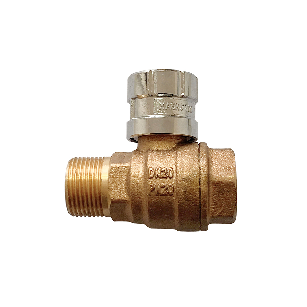 Bronze M/F lockable corporation valve