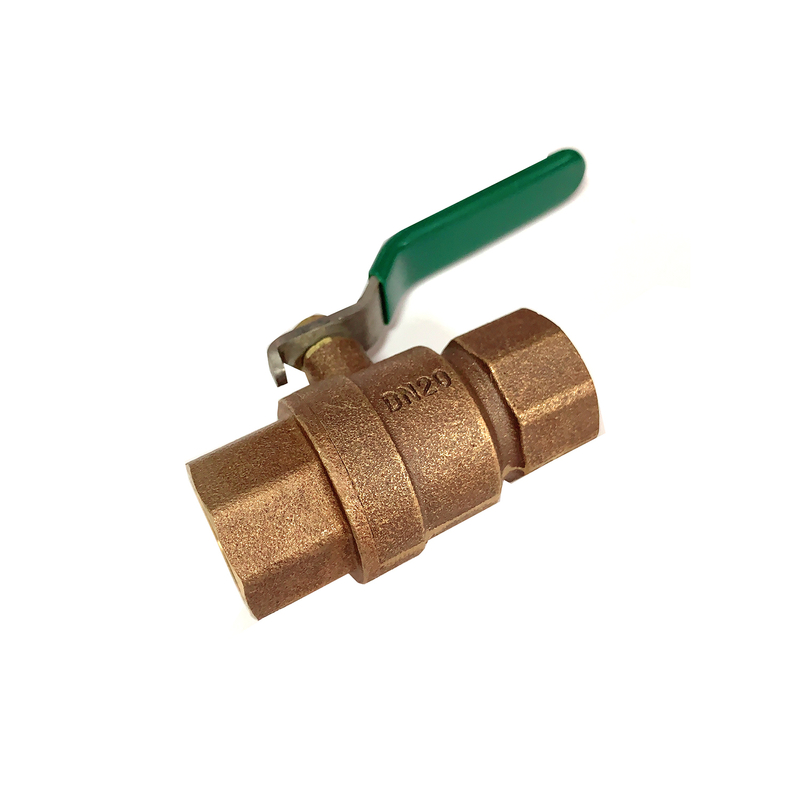 Straight-through C84400 Pressure Reducing Bronze Ball Valves